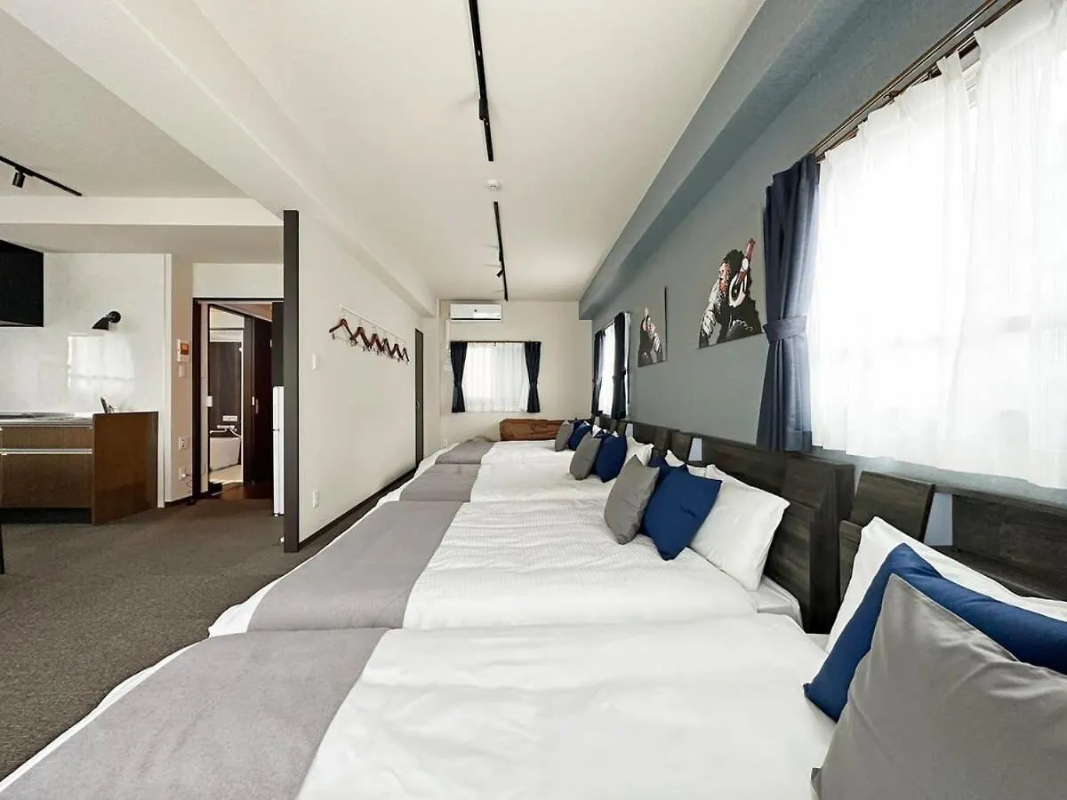 公寓 Bhotel Nagomi - 1 Bedroom Apt On The 9Th Flr With City View For 10 Ppl 广岛